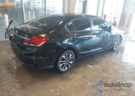 2014 Honda Civic Ex from USA, damaged, VIN 2HGFB2F80EH558576